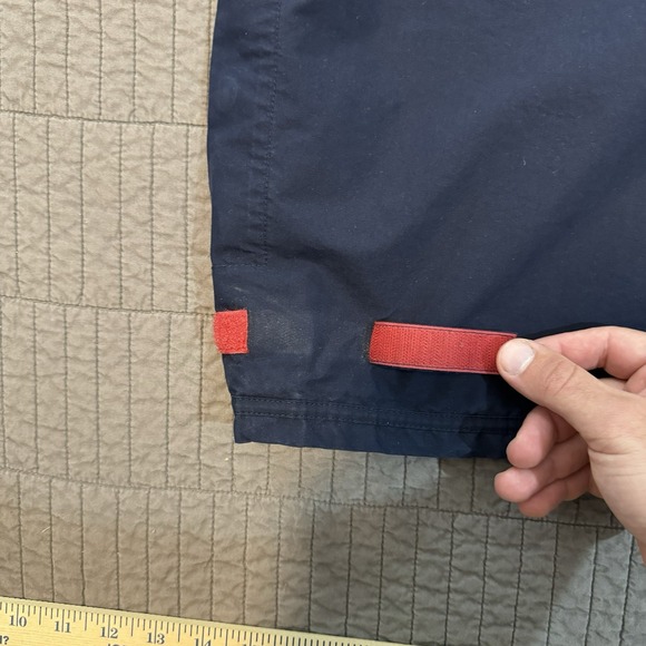 Vtg Polo Golf Ralph Lauren Jacket Men XL Blue Lightweight Packable Hood Boxy Fit - Picture 7 of 16